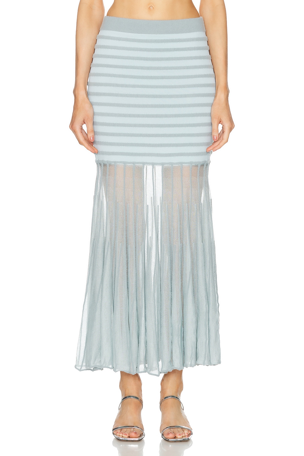 Image 1 of Alexis Franki Skirt in Powder Blue