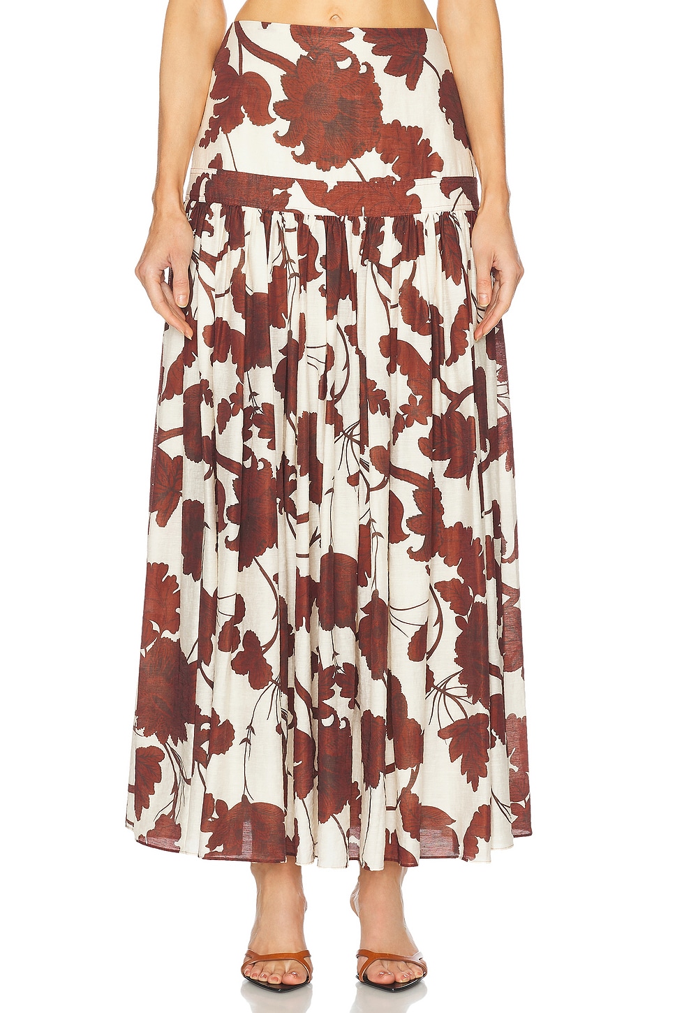 Napoli Skirt in Brown