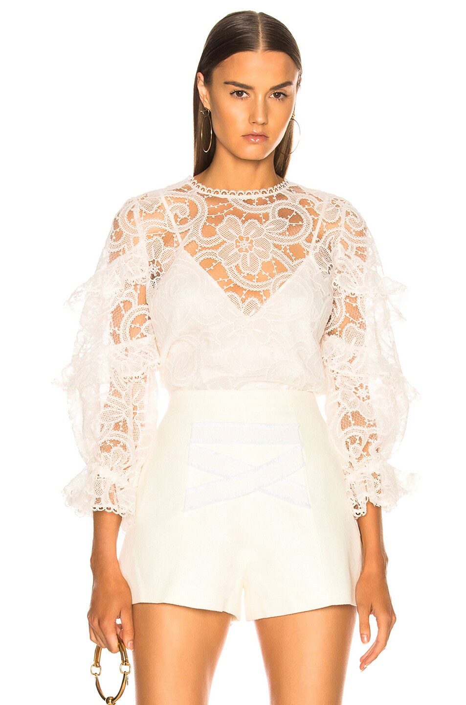 Image 1 of Alexis Ariell Top in Venice Lace
