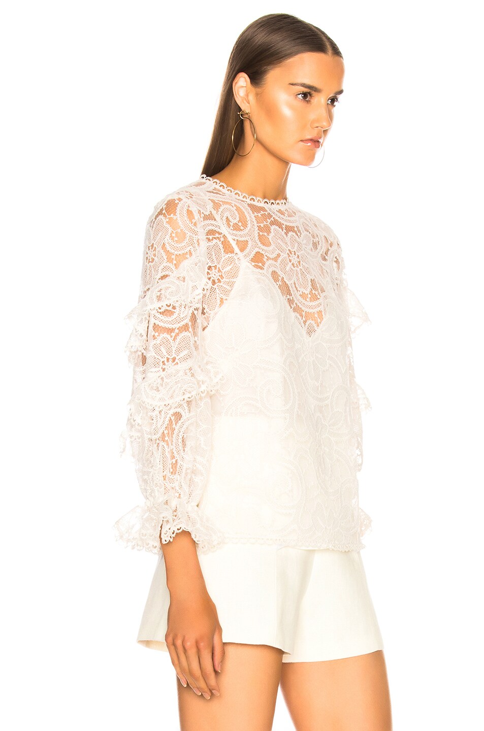 Alexis Ariell Top in Venice Lace | FWRD