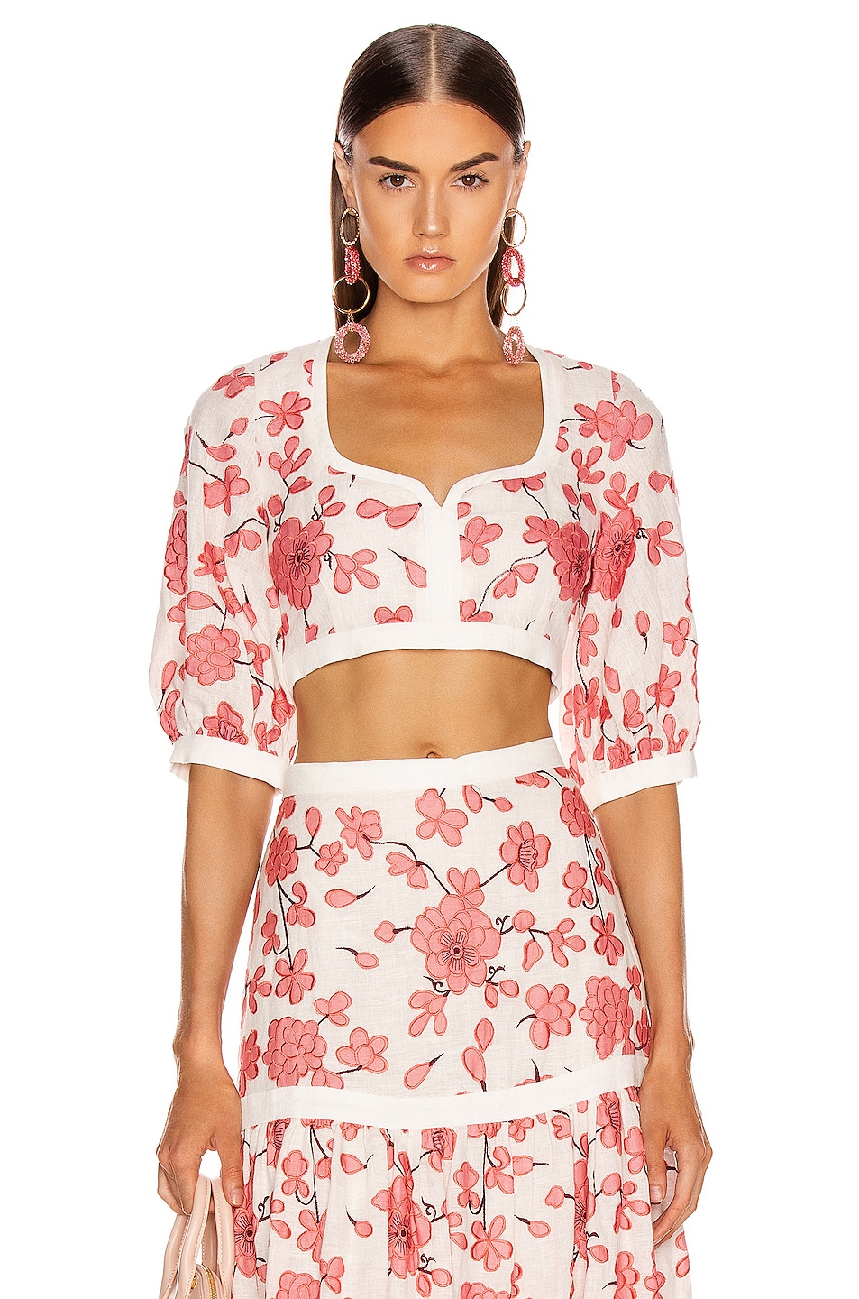 Image 1 of Alexis Jaska Top in Spring Blossom