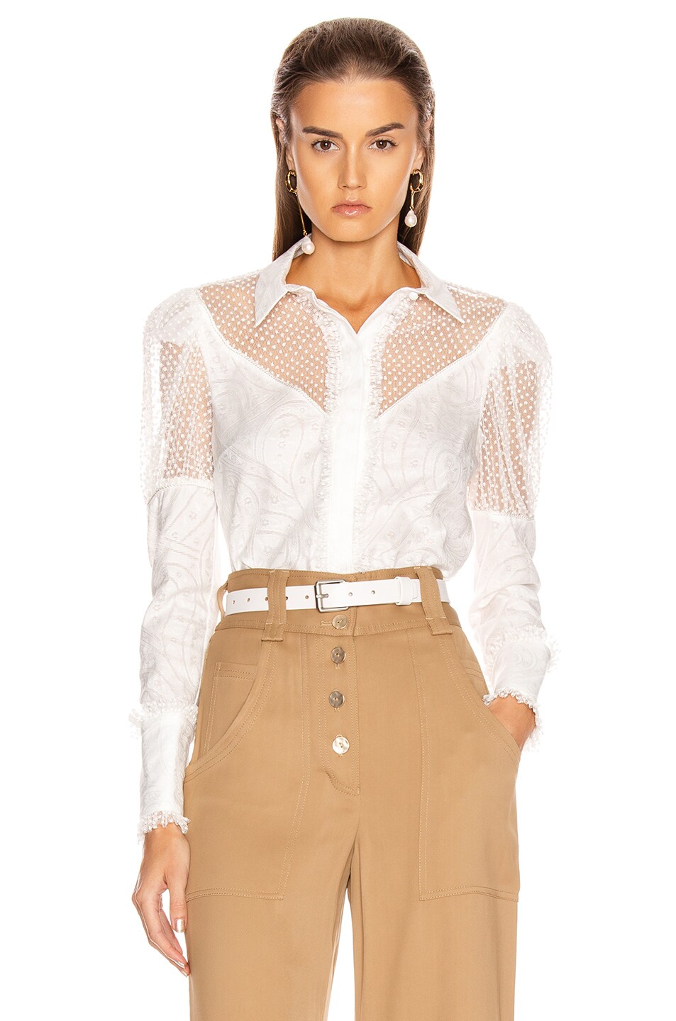 Image 1 of Alexis Virginia Top in White