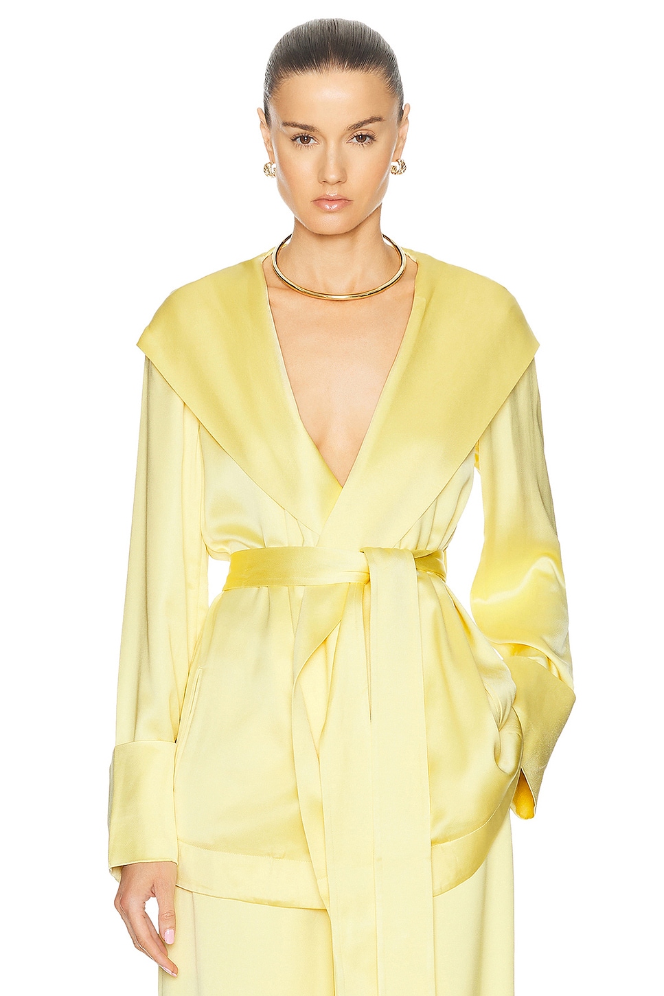 Shop Alexis Mecca Top In Light Yellow