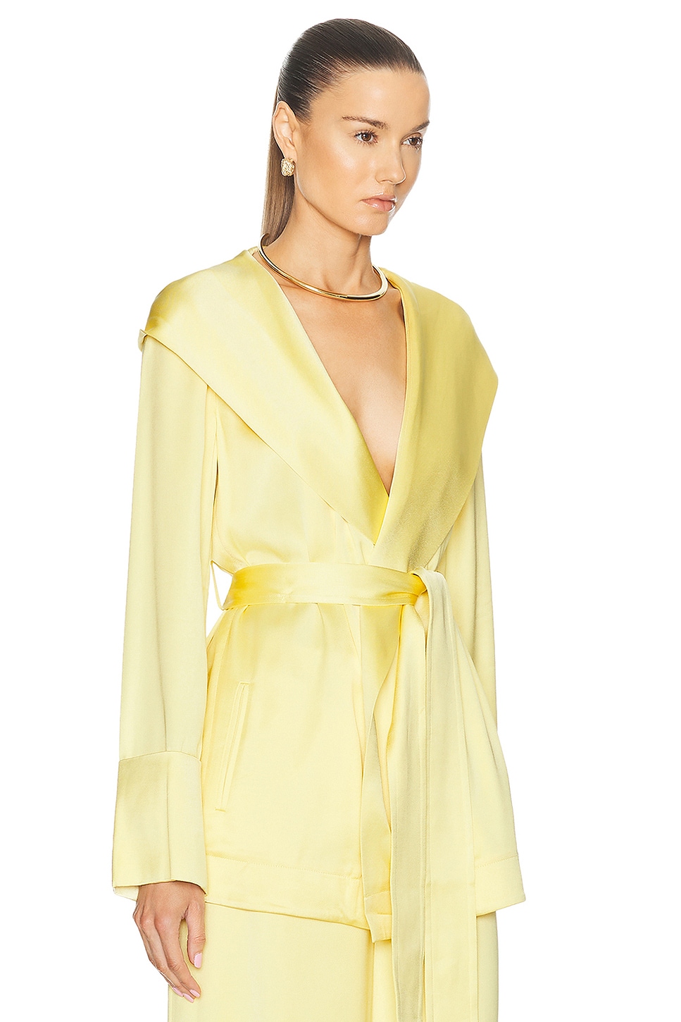 Shop Alexis Mecca Top In Light Yellow