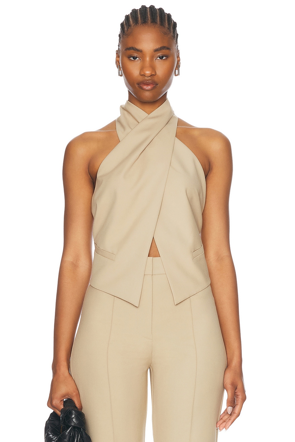 Olfi Vest in Tan