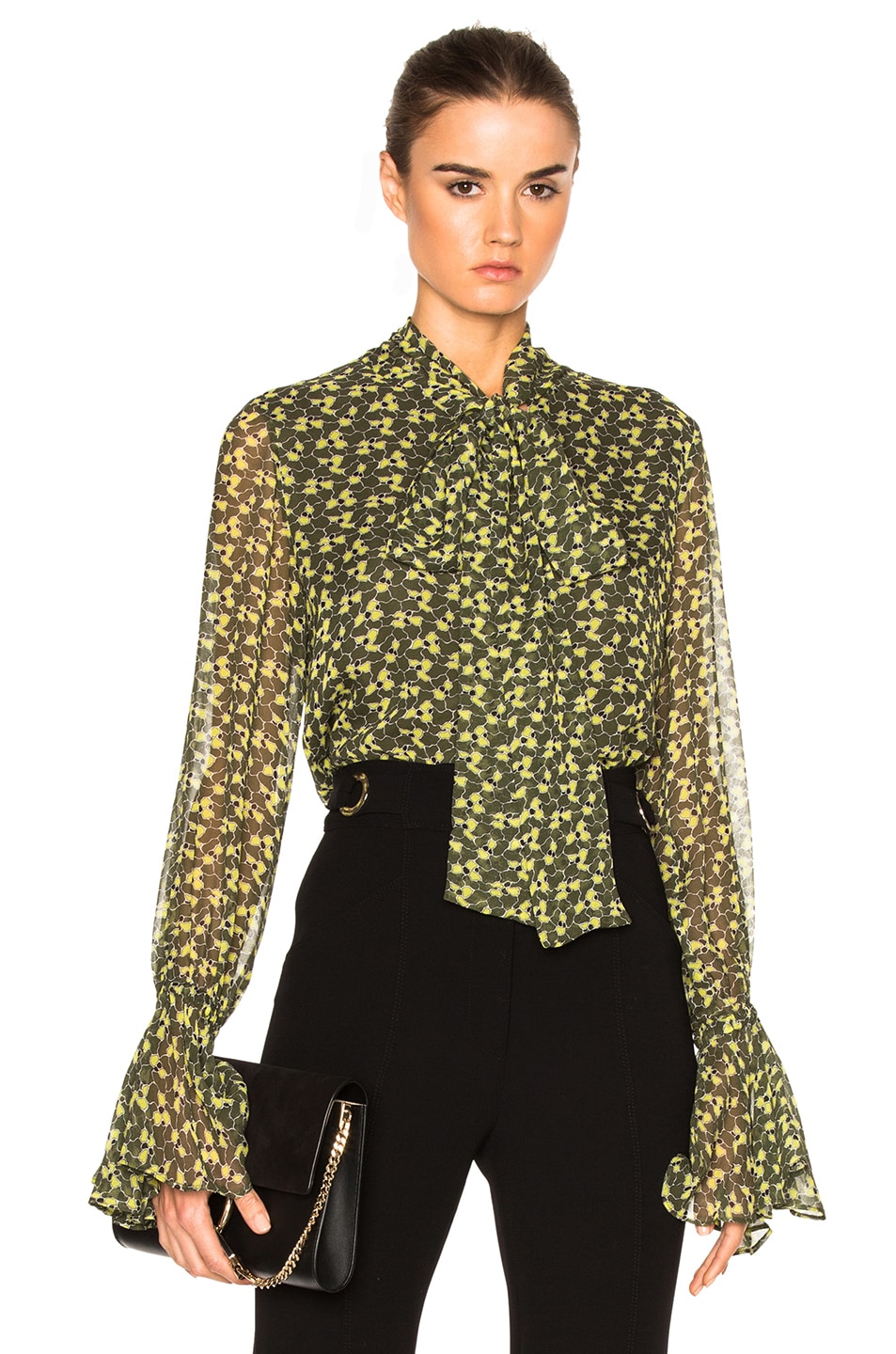 Image 1 of Alexis Romin Top in Olive Floral