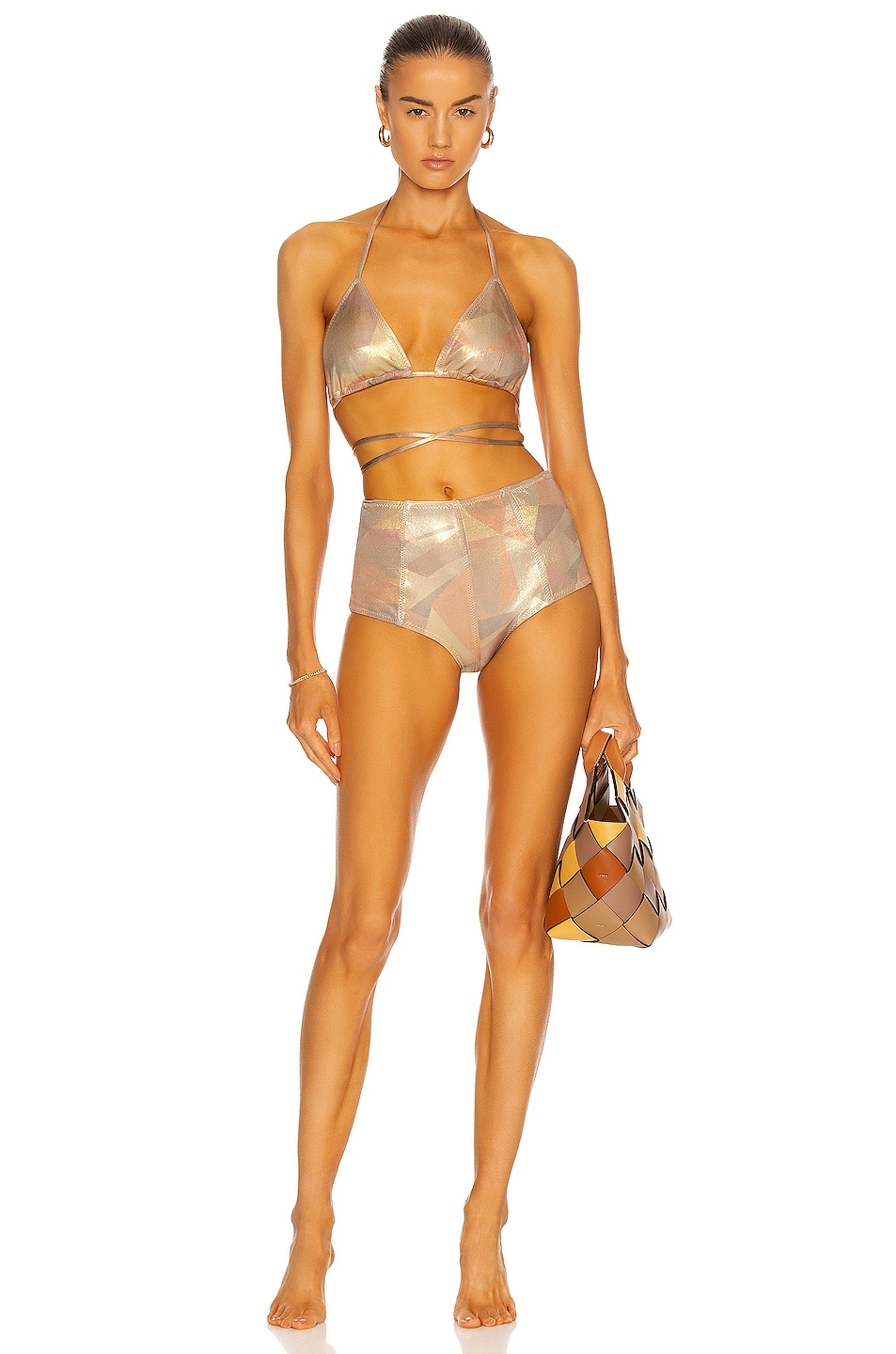 Image 1 of Alexis Lavani Bikini Set in Bronze