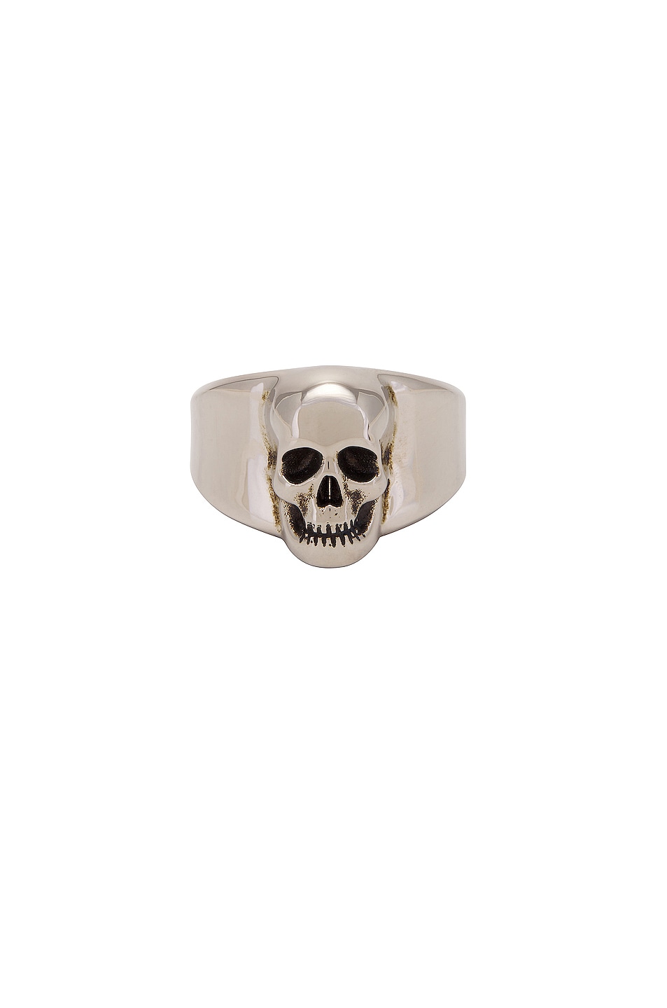 Image 1 of Alexander McQueen Skull Met.signet Ring in Silver