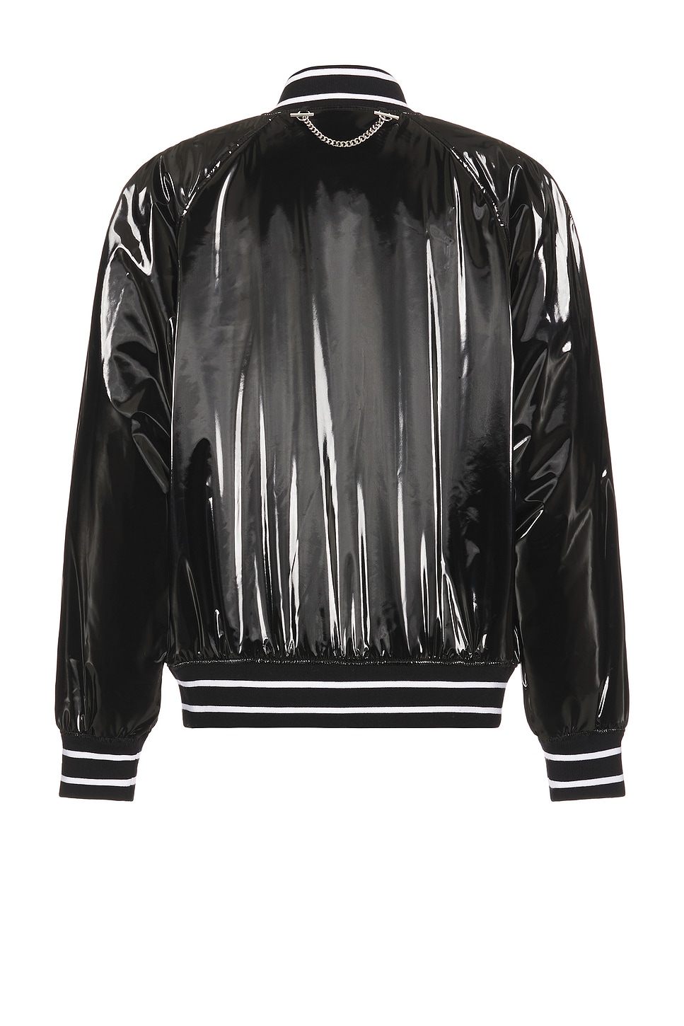 Shop Alexander Mcqueen Oversized Bomber In Black