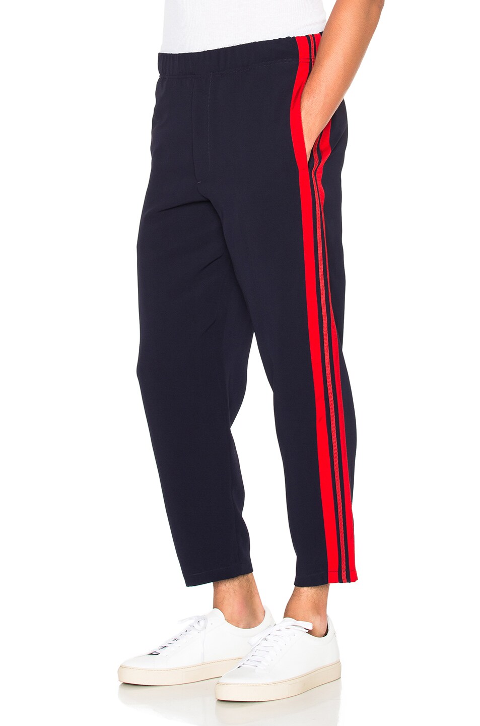 Image 1 of Alexander McQueen Trousers in Blue & Red
