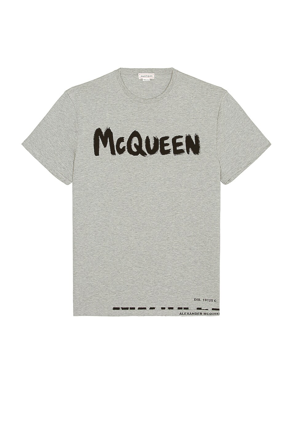 Image 1 of Alexander McQueen T-Shirt in Pale Grey & Mix