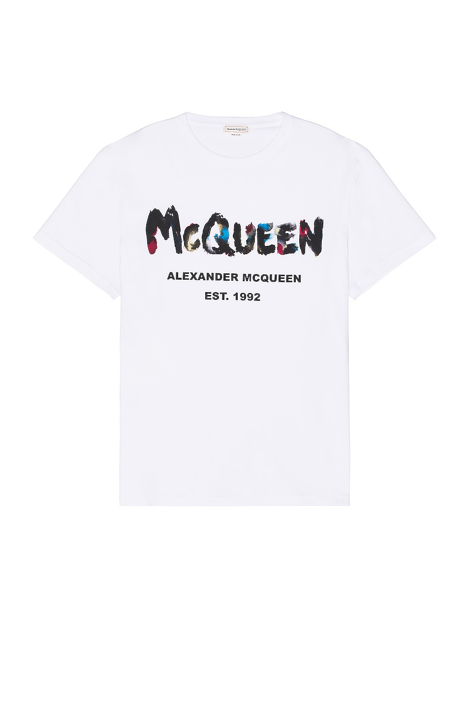 Image 1 of Alexander McQueen T-shirt in White & Mix