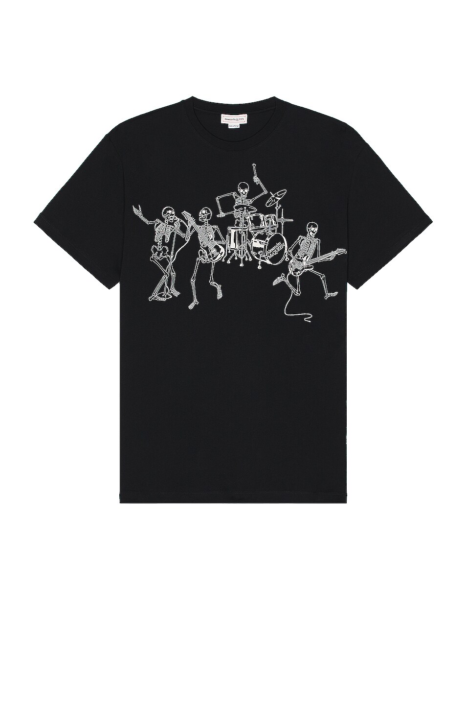 Image 1 of Alexander McQueen T-shirt in Black & Ivory