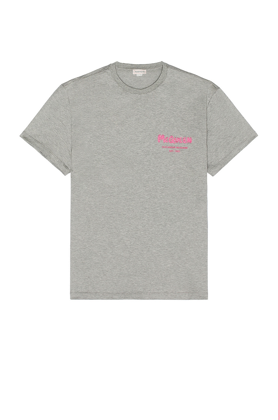 Image 1 of Alexander McQueen T-shirt in Pale Grey