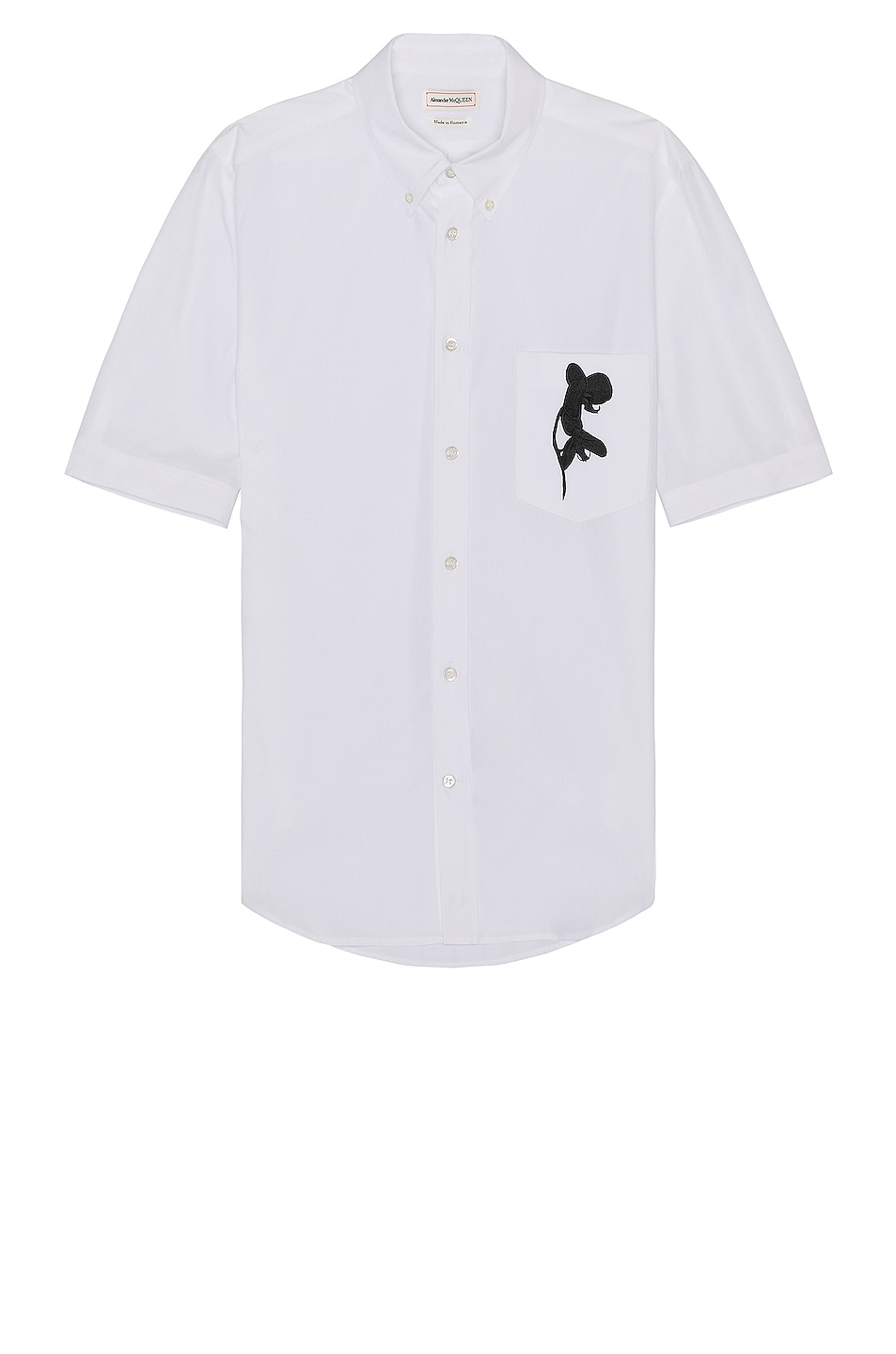 Image 1 of Alexander McQueen Pocket Bp Shirt in White