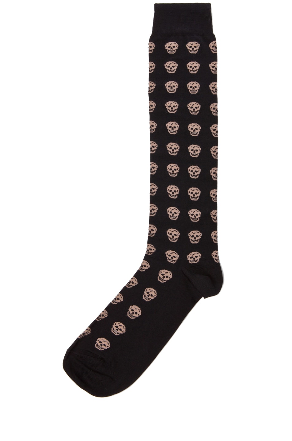 Image 1 of Alexander McQueen Skull Socks in Black