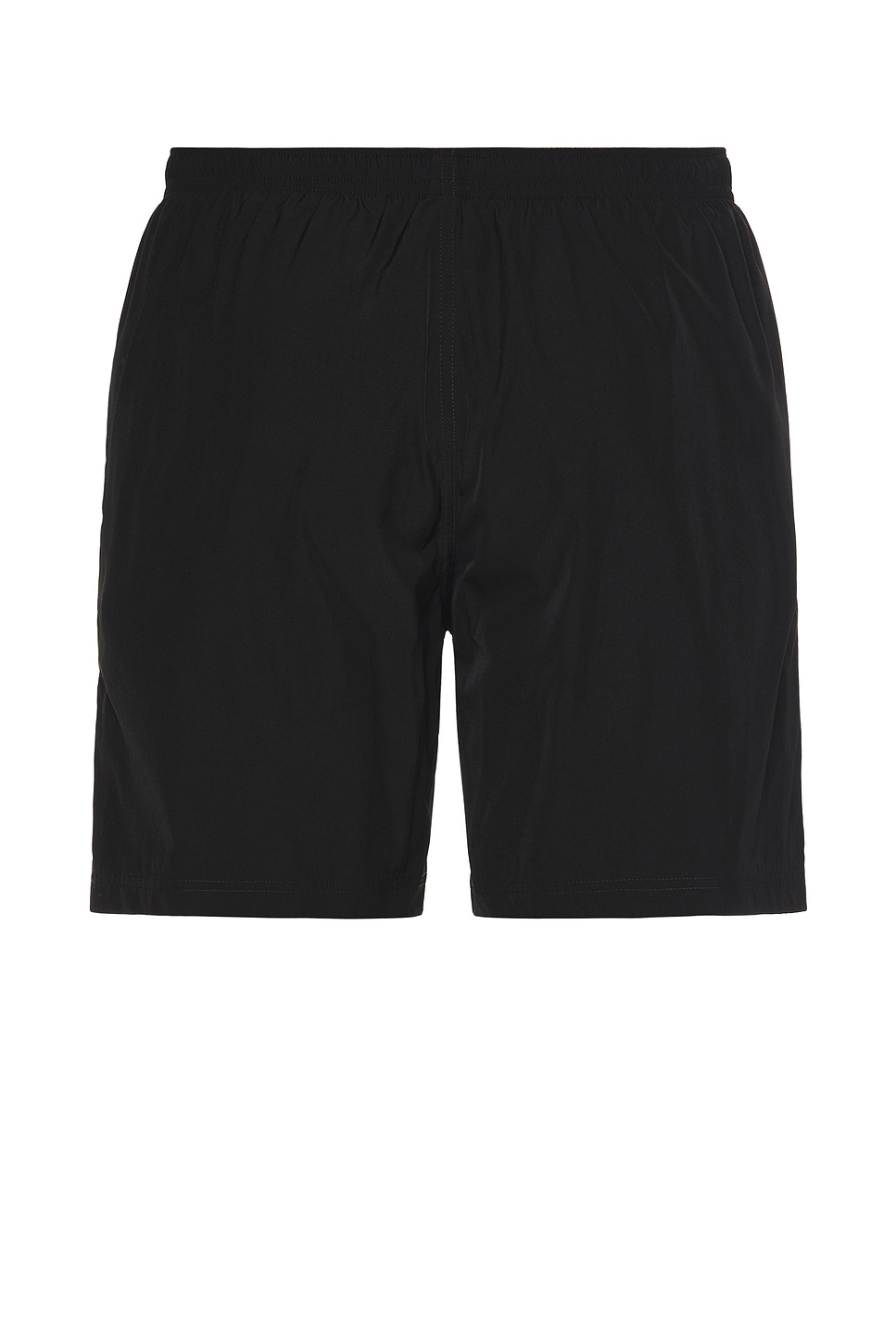 Alexander Mcqueen Elastic Waistband Swim Shorts With Side Pockets In Multi