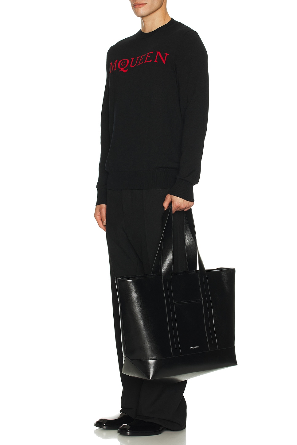 Alexander Mcqueen Shopper Tote In Multi