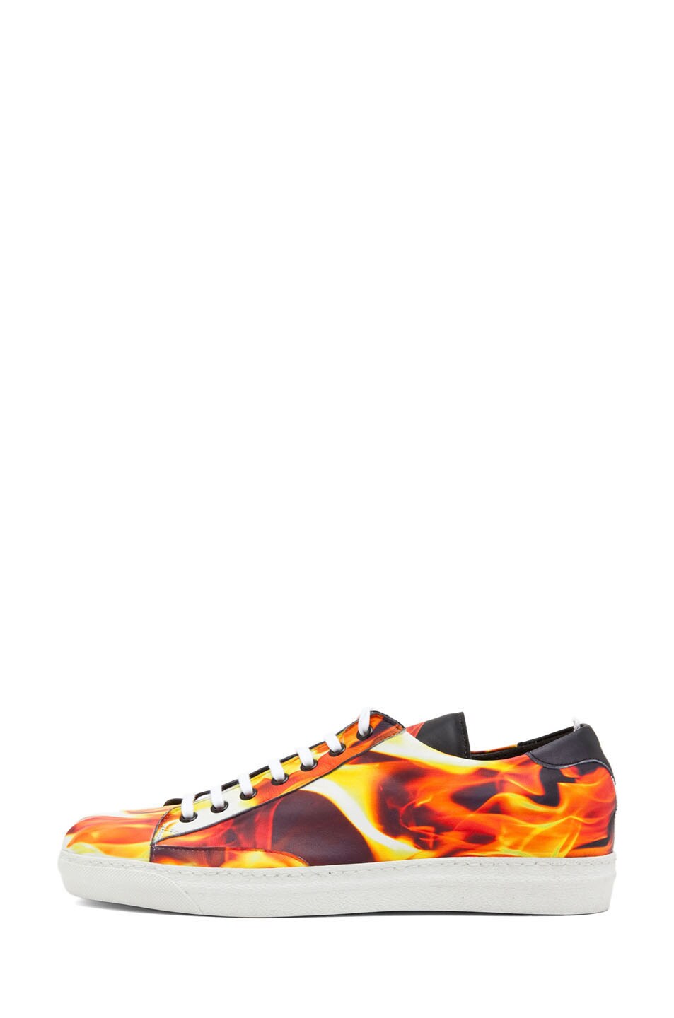 alexander mcqueen flame sneakers