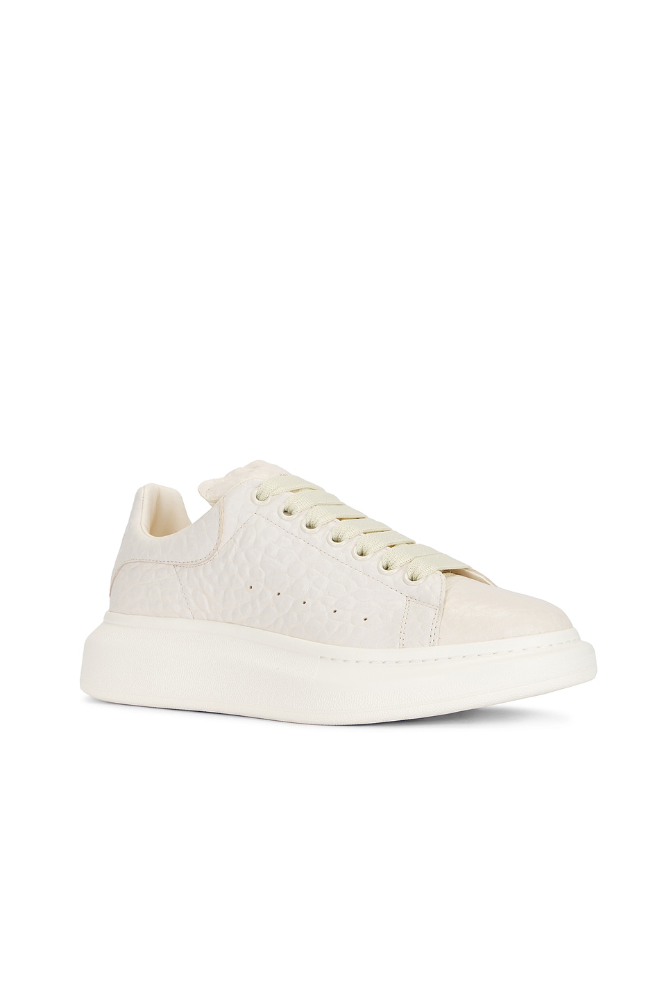 Shop Alexander Mcqueen Oversized Sneaker In Off White