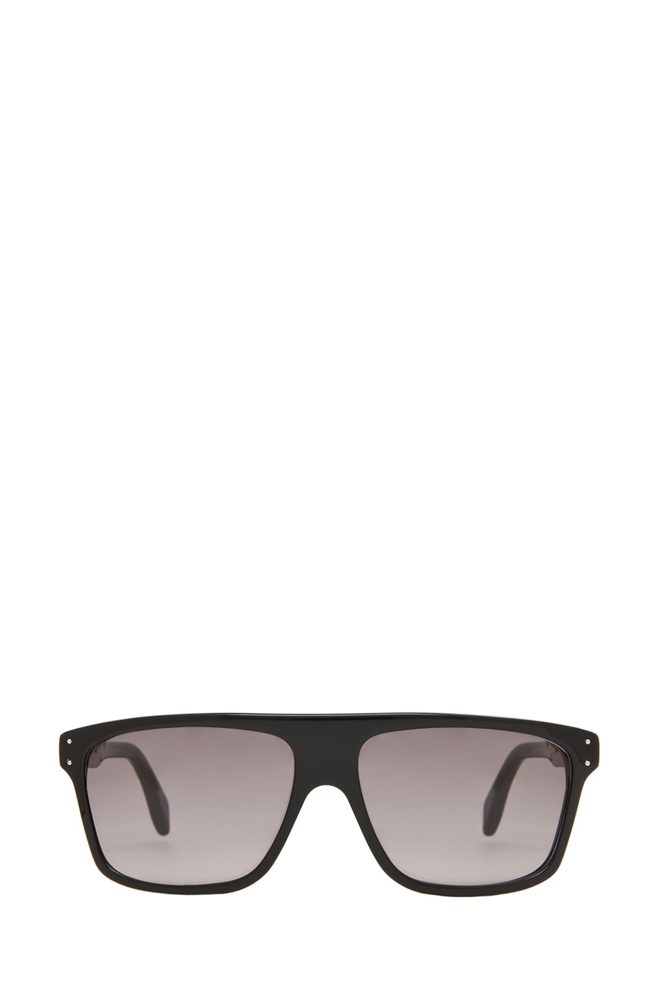 Image 1 of Alexander McQueen 4209 Sunglasses in Black & Gray Gradient