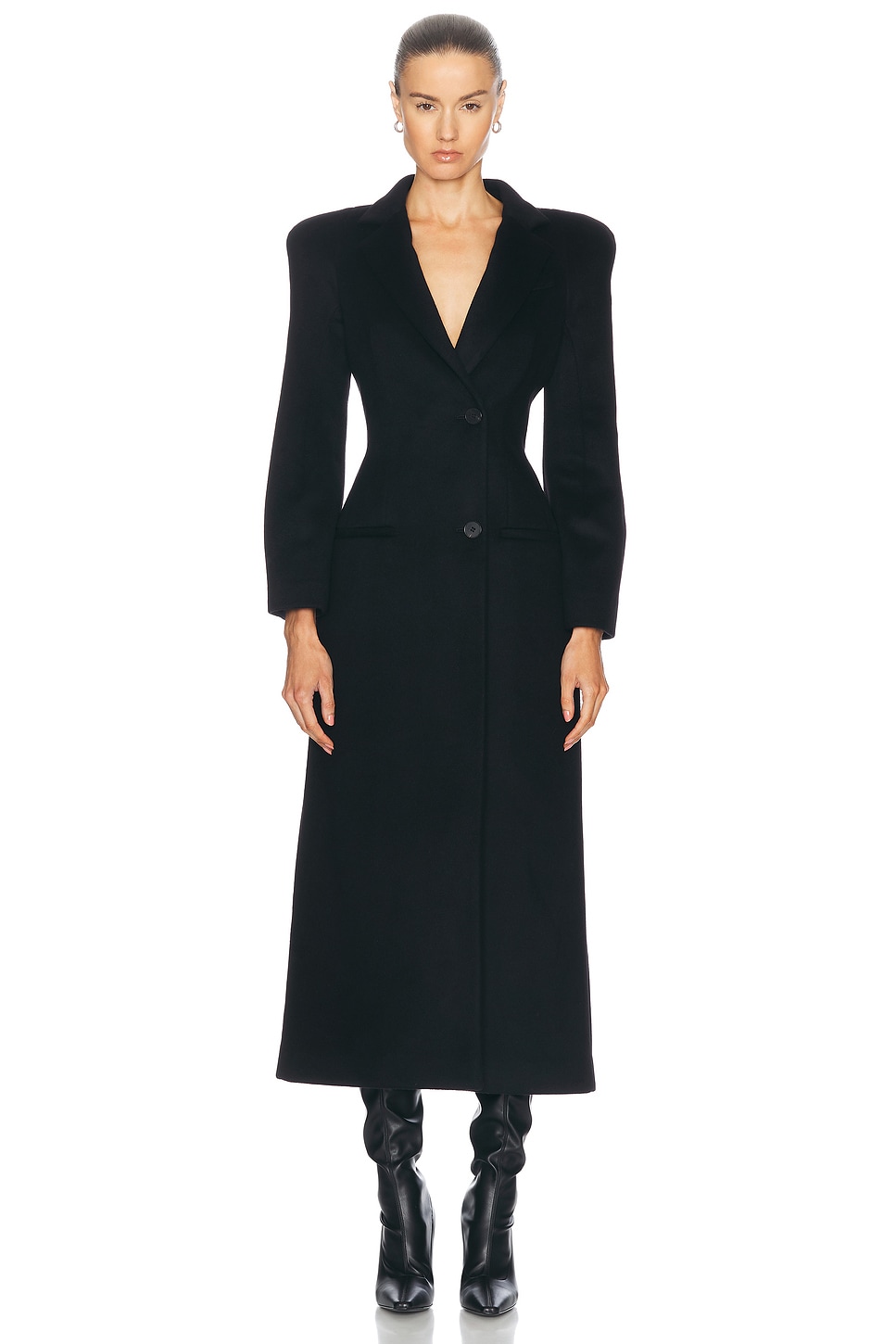 Image 1 of Alexander McQueen Tailored Coat in Black