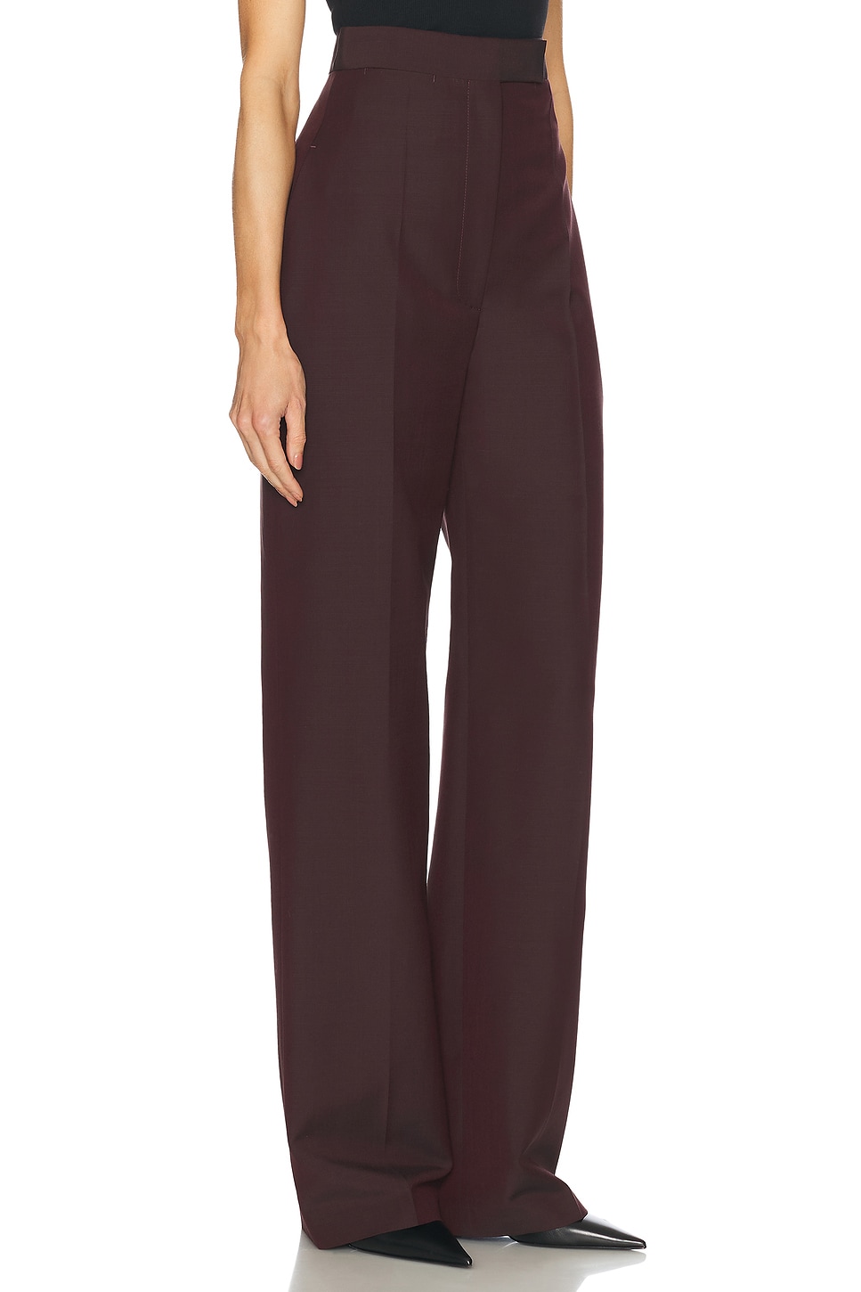ALEXANDER MCQUEEN WIDE LEG TROUSER
