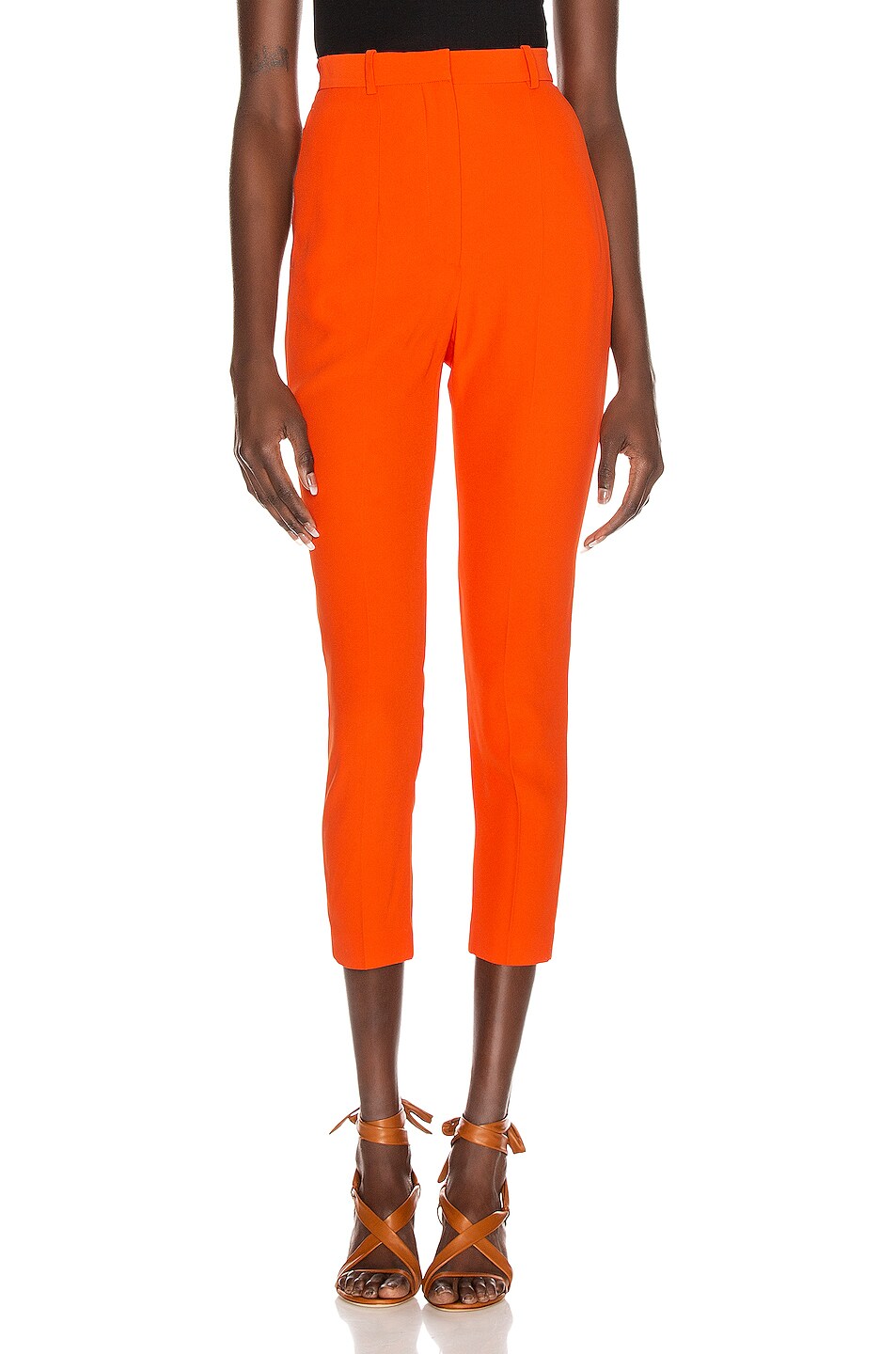 Image 1 of Alexander McQueen Tailored Pant in Amber