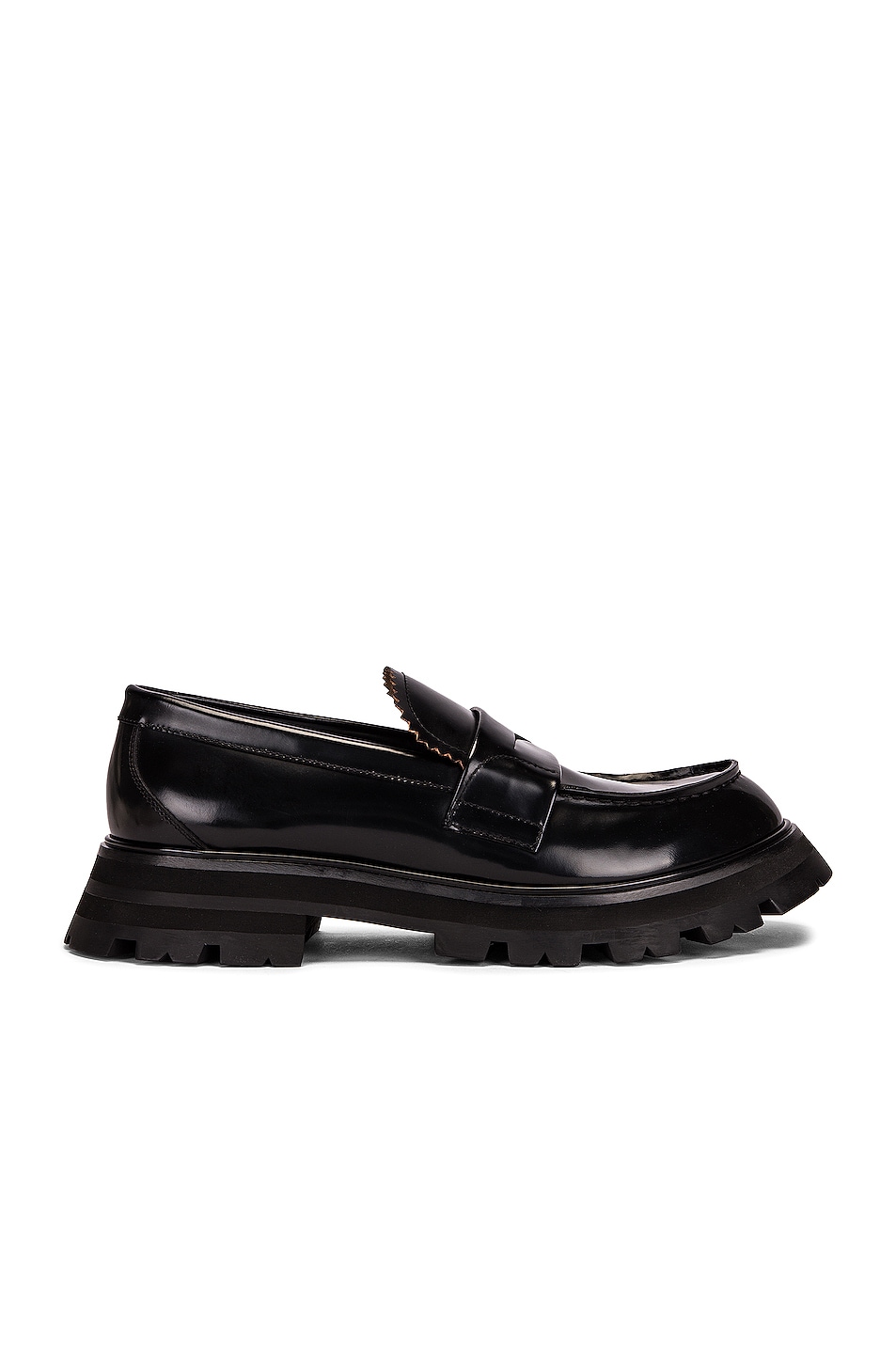 Image 1 of Alexander McQueen Wander Loafers in Black