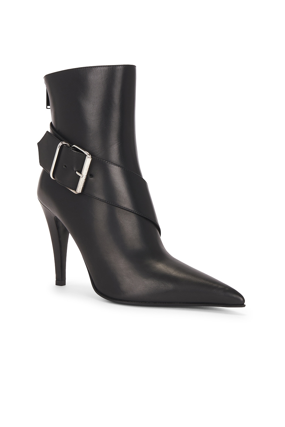 Alexander Mcqueen Mcqueen Heron Pointed Toe Bootie In Black