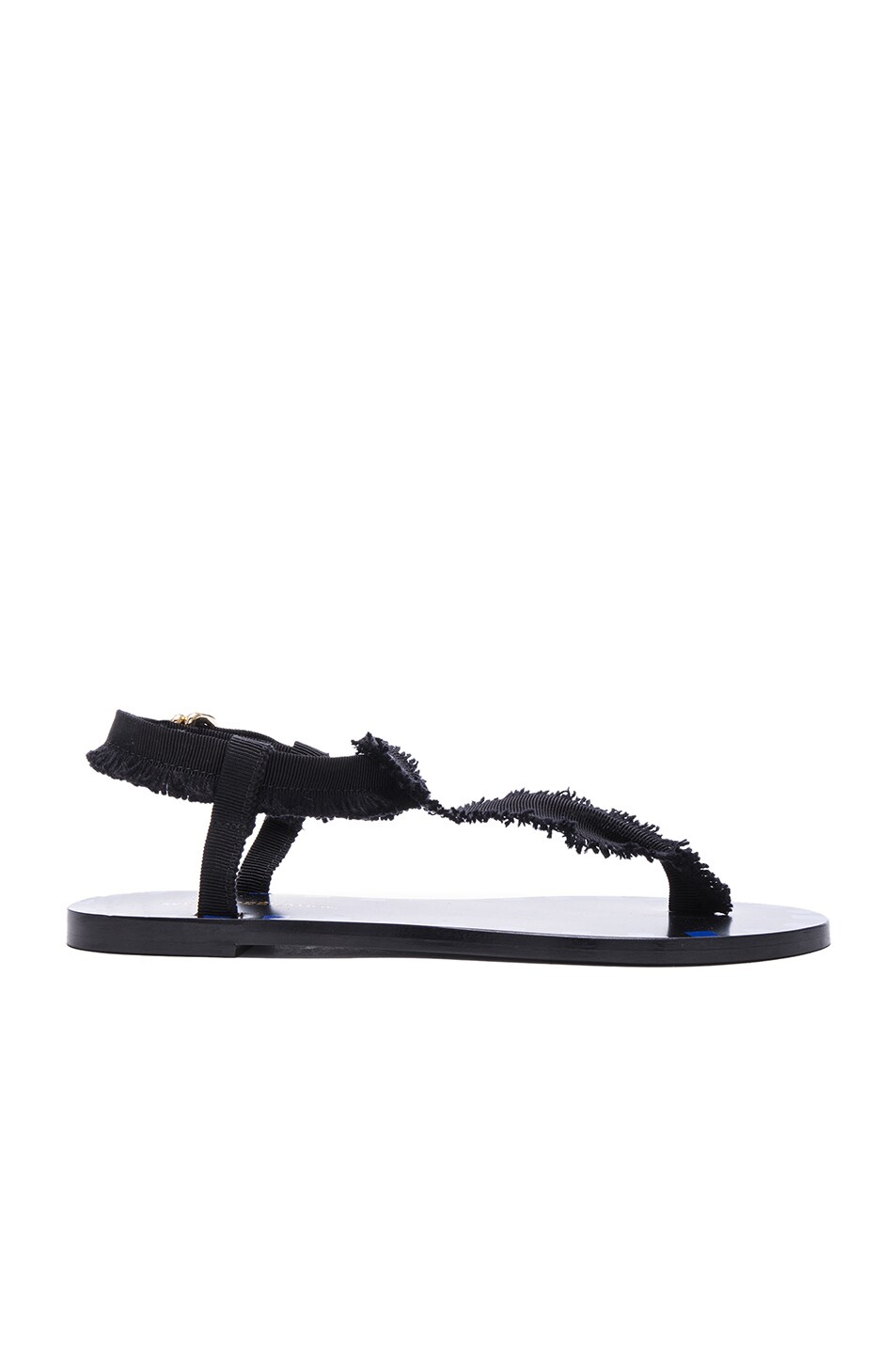 Image 1 of Avec Moderation Ischia Sandals in Black & Blue