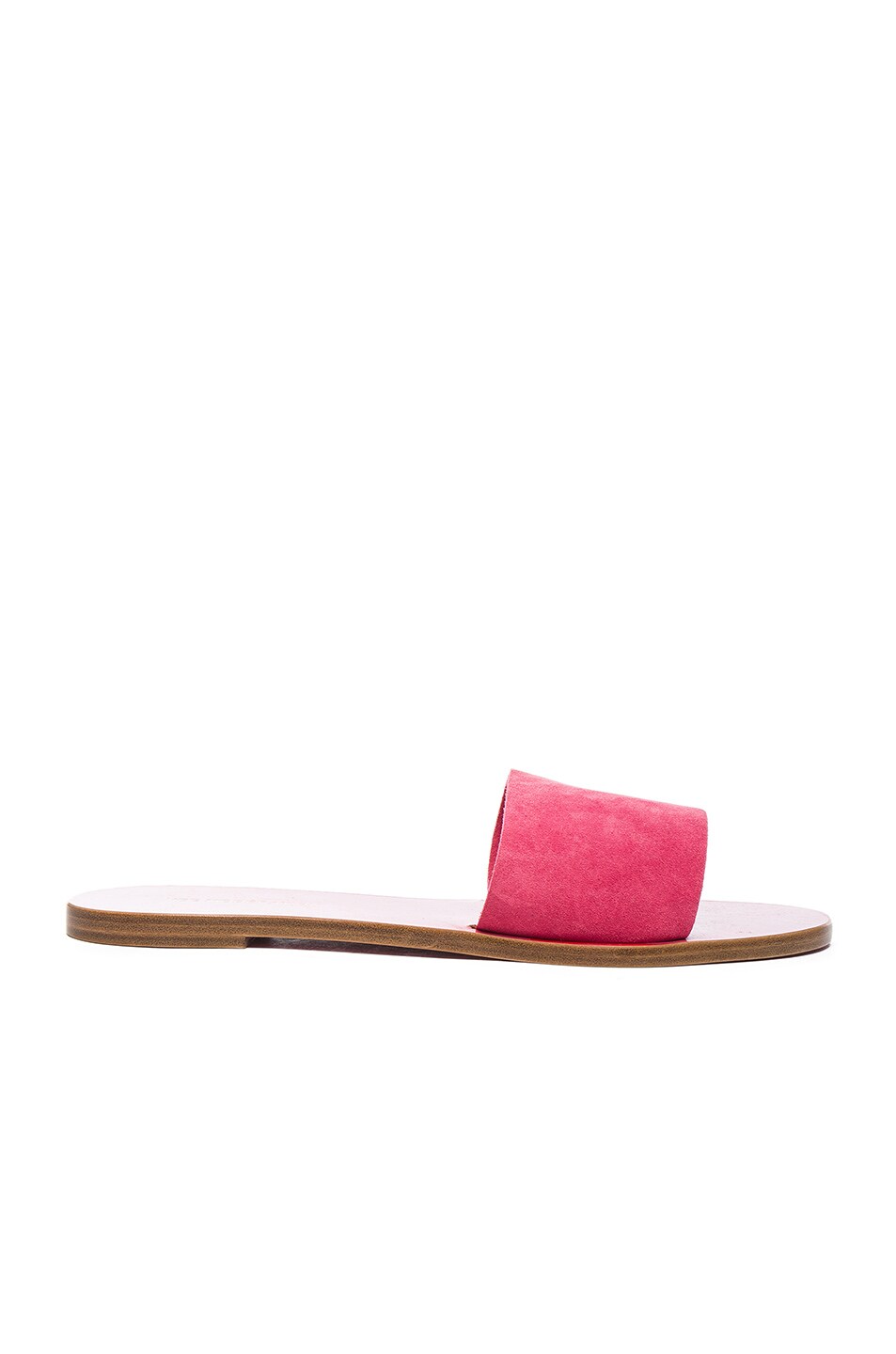 Image 1 of Avec Moderation Ibiscus Open Sandals in Fuchsia & Red