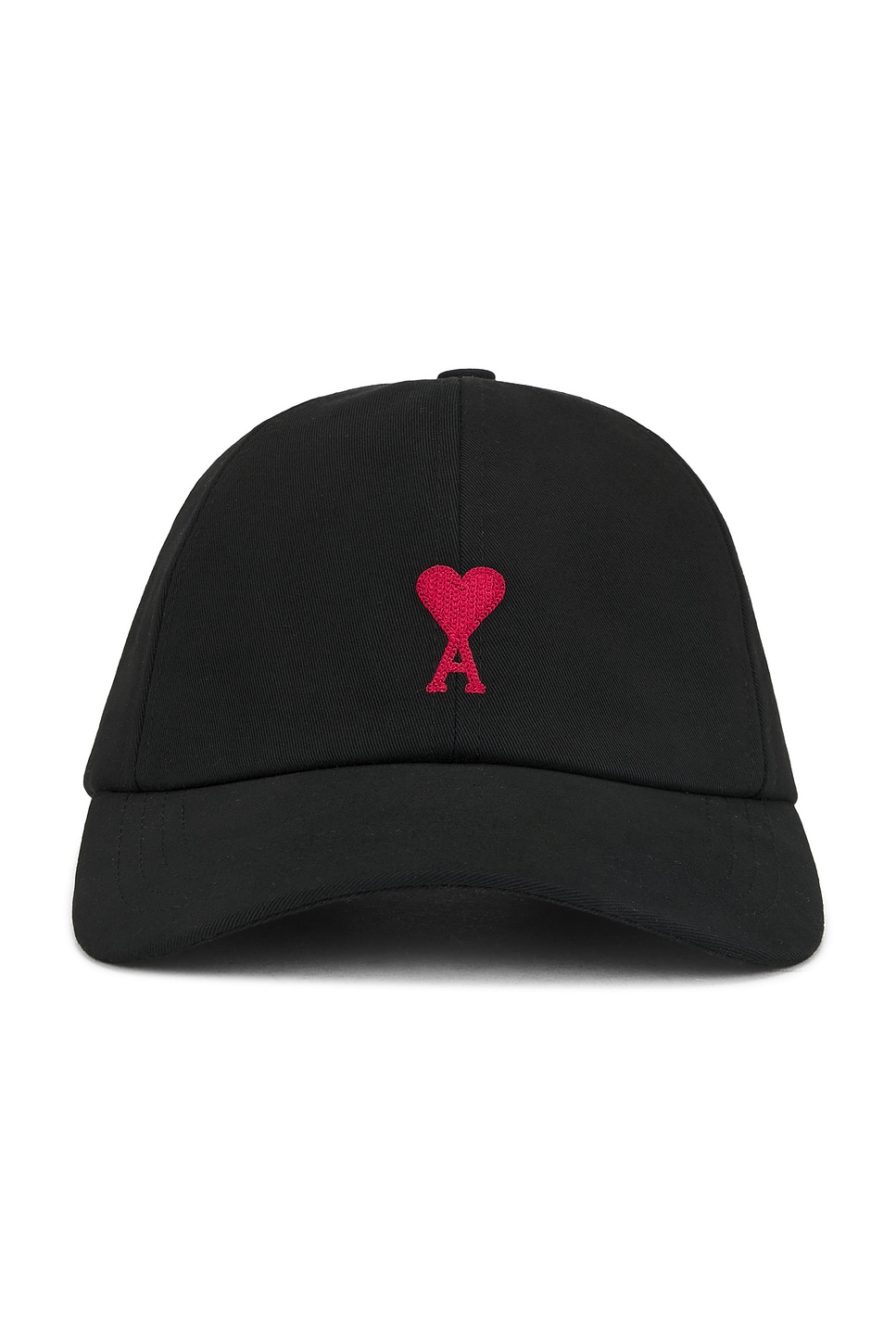 Cotton Gabardine Cap in Black