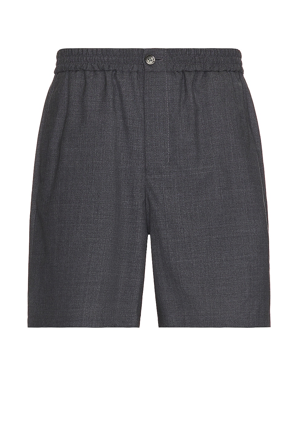 Elasticated Waist Shorts in Grey