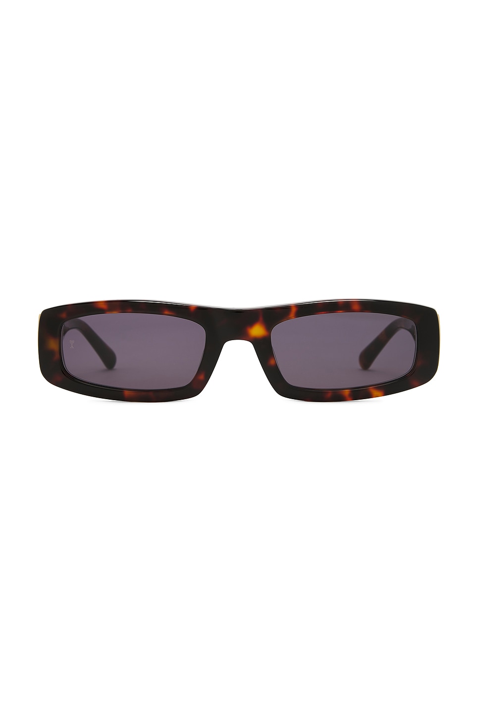 Rectangle Sunglasses in Brown
