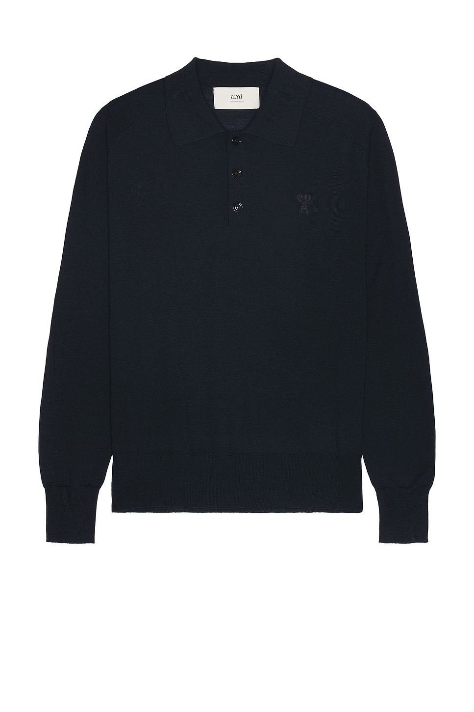 Image 1 of ami ADC Polo in Night Blue