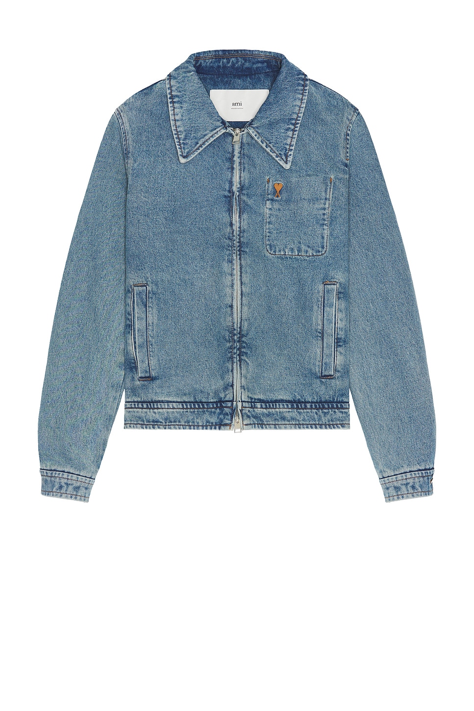 Image 1 of AMI Paris Blouson ADC in Used Blue