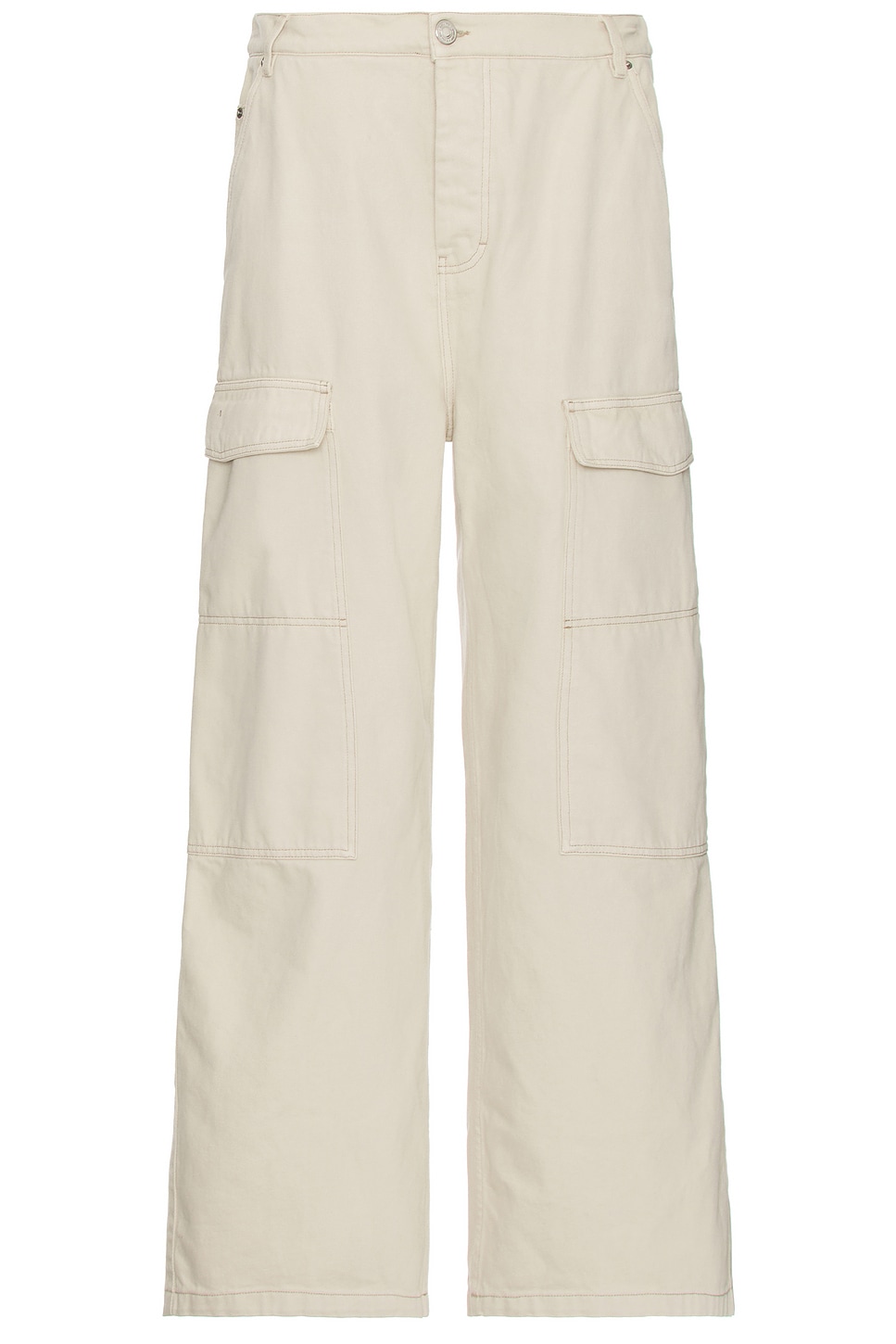 Worker Baggy Pant in Cream