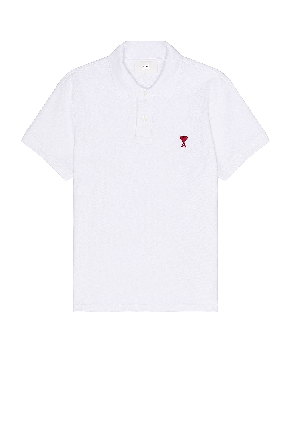 Image 1 of ami De Coeur Polo Shirt in White