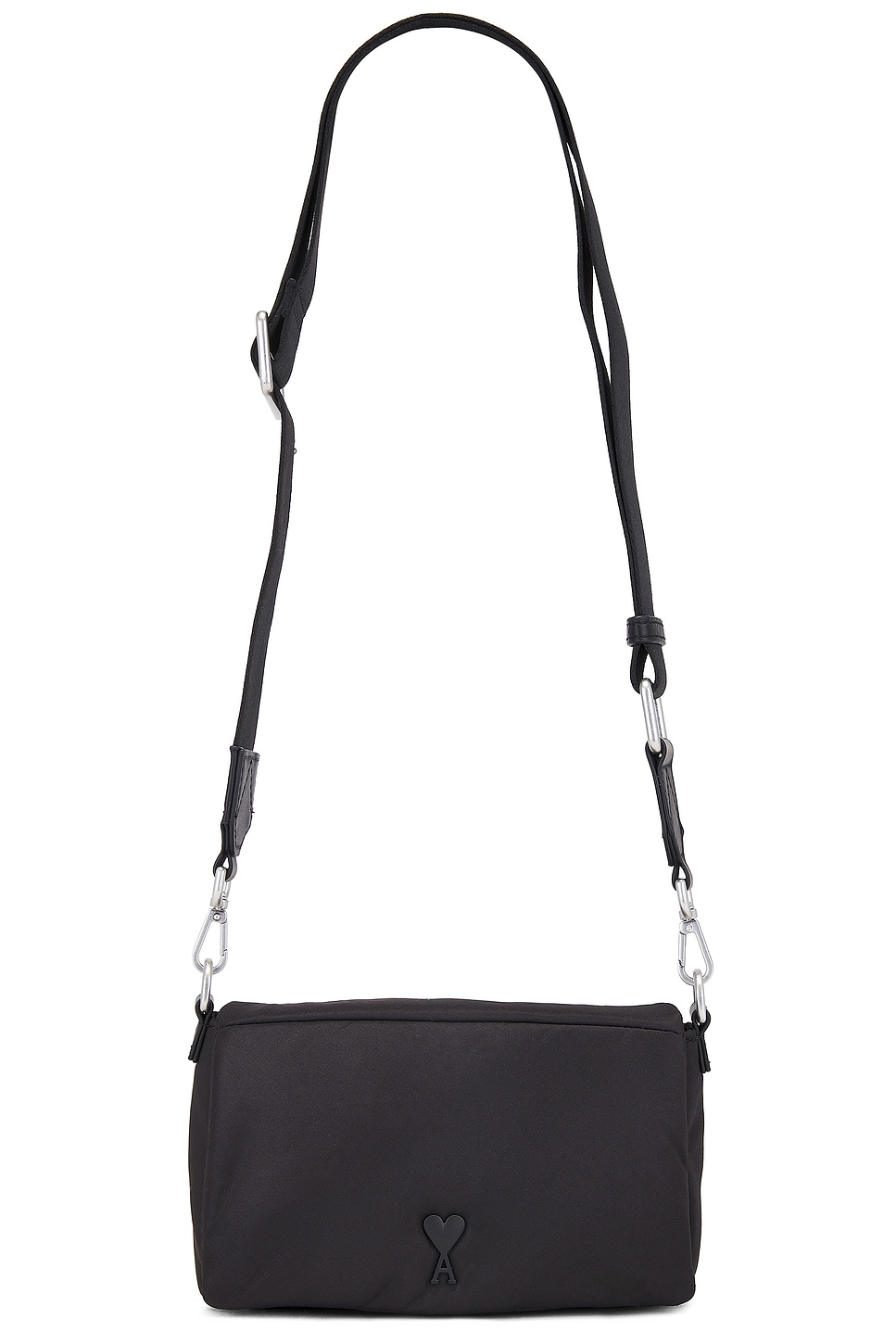 Shop Ami Alexandre Mattiussi Adc Lunch Box Bag In Black