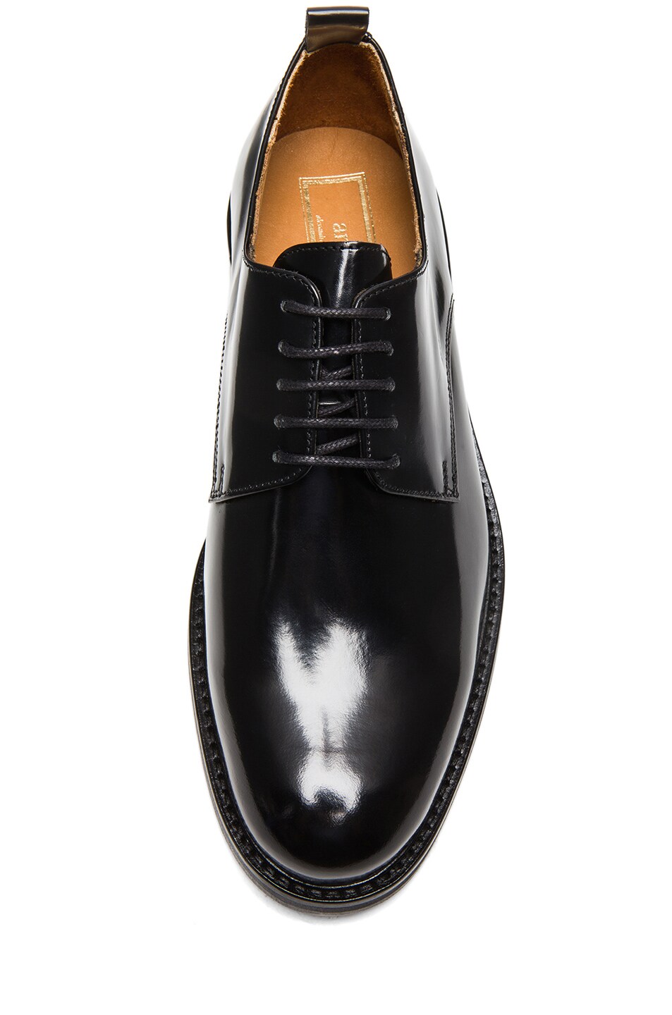 ami Derby Leather Shoes in Black | FWRD