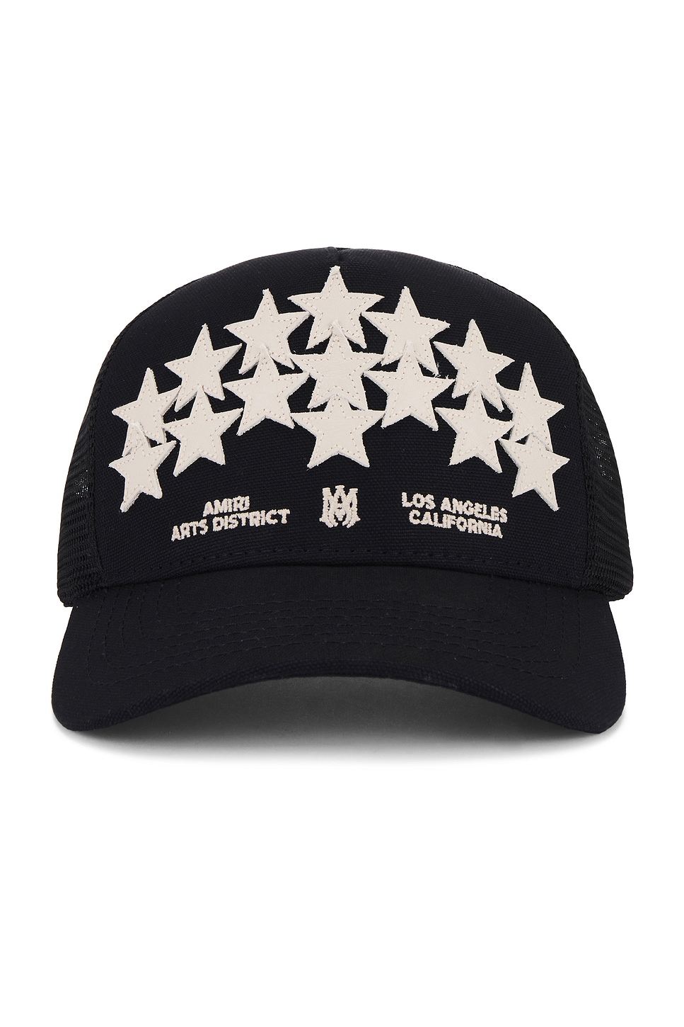 Stars Trucker Hat in Black