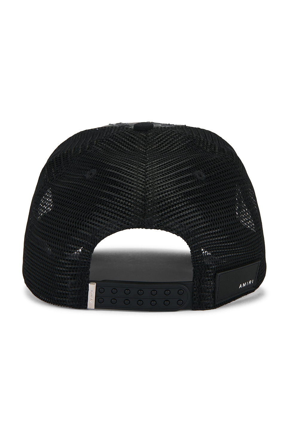 Amiri Bandana Repair Trucker Hat In Black