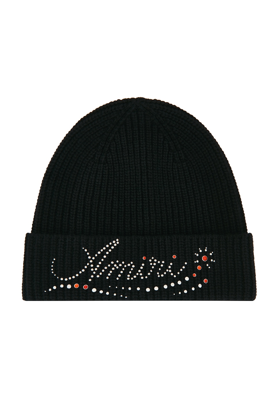 Amiri Embellished Beanie Hat In Black