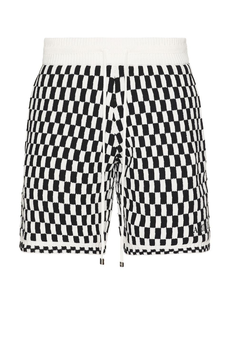 Image 1 of Amiri Checkered Short in Black