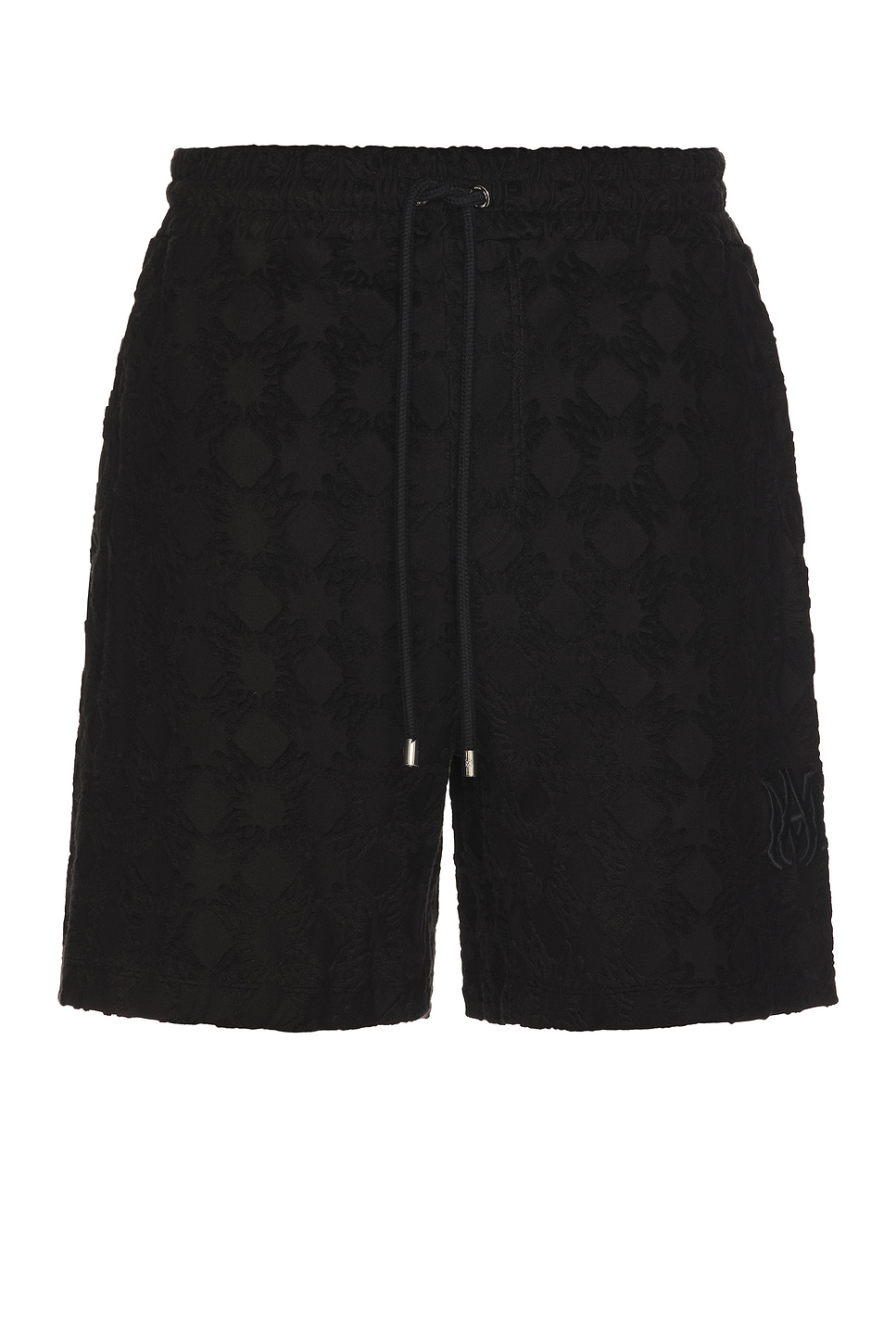 MA Quad Towelling Short in Black