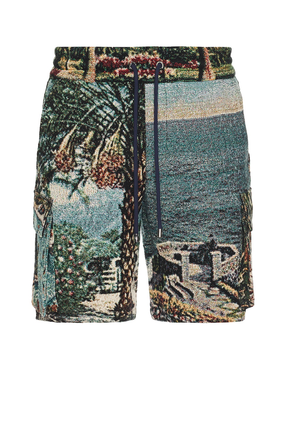 Amiri Paradise Tapestry Cargo Short