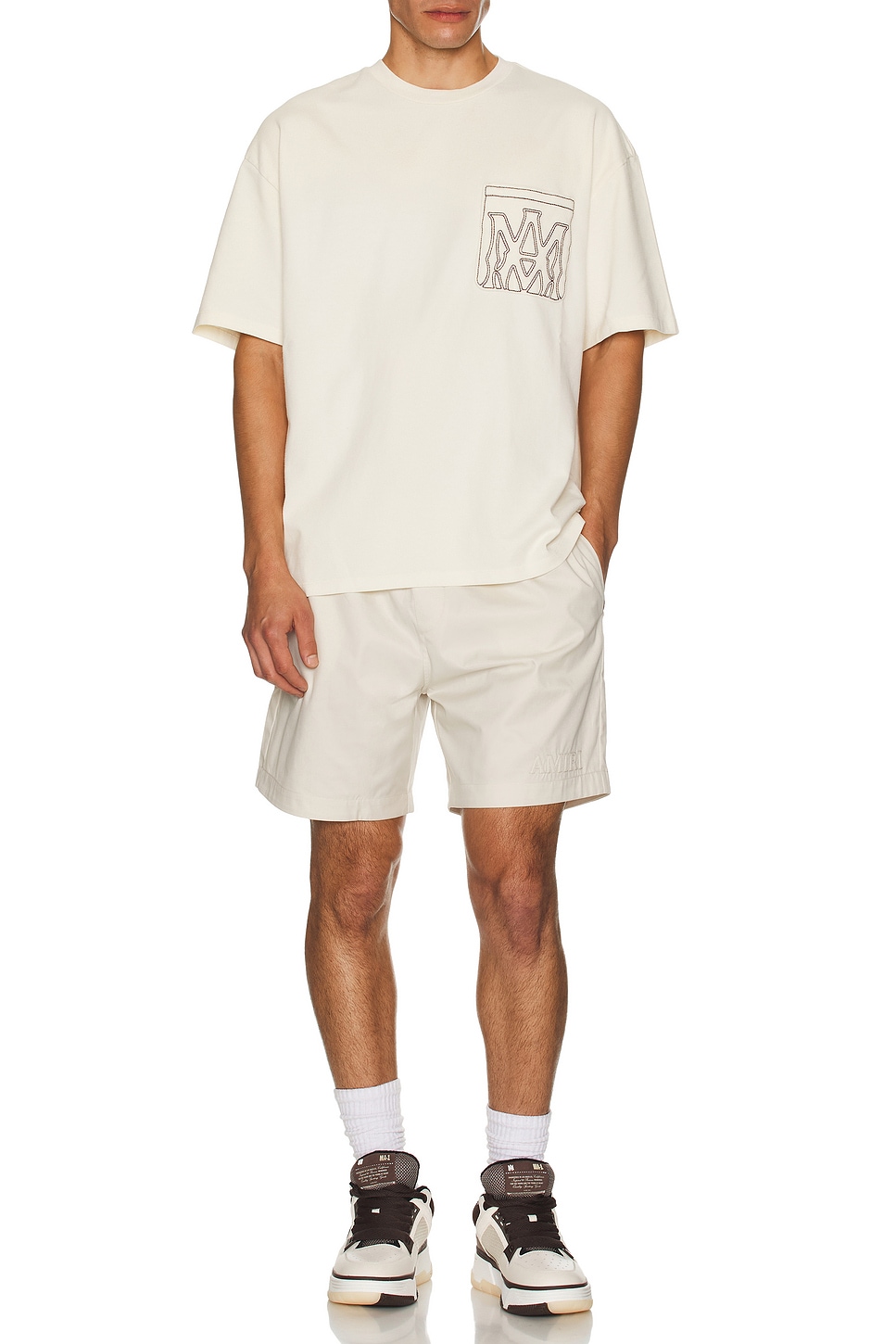 Image 1 of Amiri Short in Alabaster