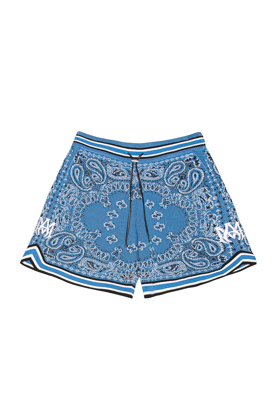 Image 1 of Amiri Bandana Bball Shorts in Caroline Blue