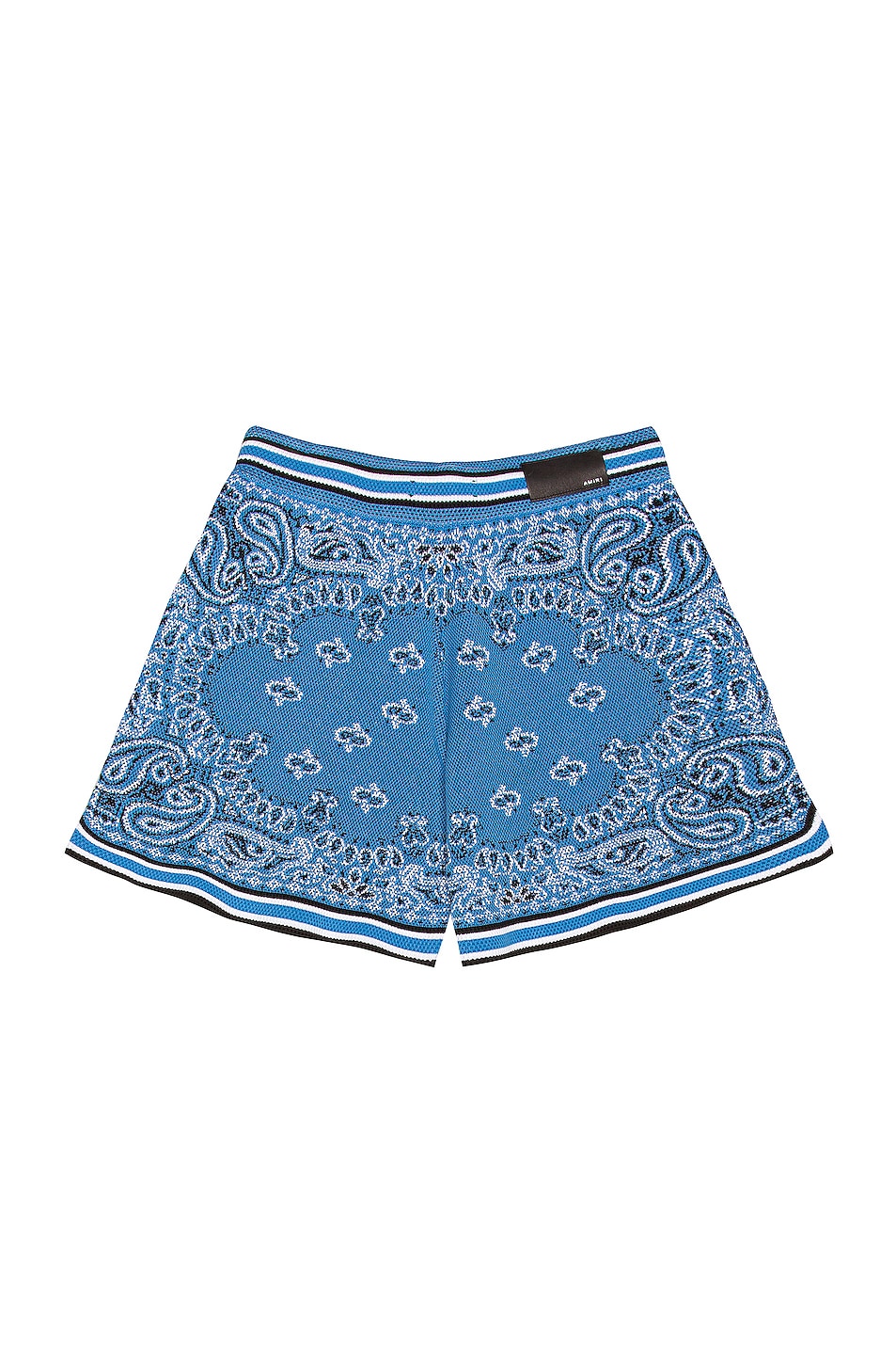 Amiri Bandana Bball Shorts in Caroline Blue | FWRD